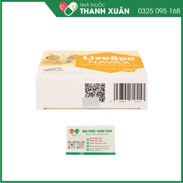 Dung dịch vệ sinh tai, mũi, họng Livespo Navax 5ml giảm sổ mũi, viêm tai, viêm xoang